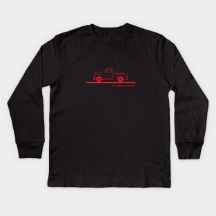 1951 Chevrolet Pickup Truck Kids Long Sleeve T-Shirt